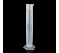 Plastic Graduated Cylinders, 500ml Measuring Cylinder, Ideal for Home and School Science