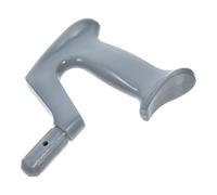 Plastic Grip Cane Handle Replacement for Walking Aid Bow Style | PP Construction, 22.2x1.2cm Fit, Ergonomic Support for Standard Canes and Walkers