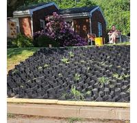Plastic Ground Grid Stabilizer for Driveways Gravel Pavers Garden Flooring Slope Support Mesh Retaining Wall Grid Durable Soil Erosion Control Mat Easy Installation