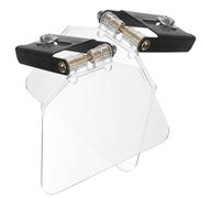 Plastic Guard Angle Grinder Eye Shield 2pcs for Power Tools | Prevents Debris Flying, Protects Eyes, Easy Installation, Practical Cover for Bench Grinder Use