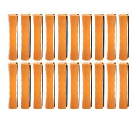 Plastic Hair Rollers 20 Pcs with Caps for Medium Length Hair | Reusable Styling Tools, Not Easy to Fall, American Style, Outdoor Use, Salon Use, Half Dry Hair