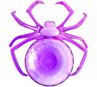 Plastic Halloween Spider Fruit Bowl Candy Tray Featuring Pumpkin Design, Suitable for Holding Candy, Fruits, and Snacks at For Party and Bar Events (A)
