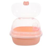 Plastic Hamster House Travel Carrier Cage for Small Pets, Pink Pp | Design, Outdoor Use, Comfortable Living Space, Creative Style, Convenient Bag, Modern Chic