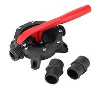 Plastic Handle Manual Diaphragm Bilge Pump, Marine Hand Water Pump for Boat Yacht, Self - Priming with 720 GPH Flow, Includes Adapters and Sealing Rings for Emergency