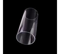Plastic Hard Pipe Length 200-500mm Transparent Acrylic Pipe Diameter 2-100mm Clear Acrylic Organic Glass Tube for Aquarium Handicraft(25x21x500mm)