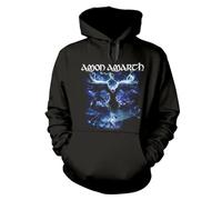 Plastic Head Amon Amarth 'Raven's Flight' (Black) Pullover Hoodie (Large)