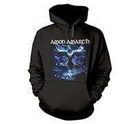 Plastic Head Amon Amarth 'Raven's Flight' (Black) Pullover Hoodie (Large)