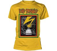 Plastic Head Bad Brains 'Bad Brains' (Yellow) T-Shirt (Medium)
