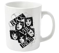 Plastic Head Black Veil Brides Face it Mug, White