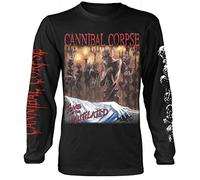 Plastic Head Cannibal Corpse 'Tomb of The Mutilated' Long Sleeve Shirt (Small) Black