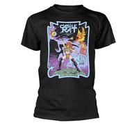 Plastic Head Castle Rat 'Sword' Black T-Shirt (UK, Alpha, L, Regular, Regular, Black)