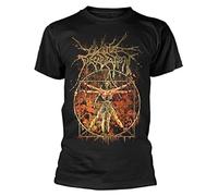 Plastic Head Cattle Decapitation 'Vitruvian' (Black) T-Shirt (Small)