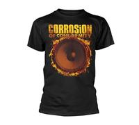 Plastic Head Corrosion of Conformity 'Deliverance' Black T-Shirt (UK, Alpha, M, Regular, Regular, Black)