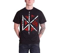 Plastic Head Dead Kennedys Distressed Dk Logo Men's T-Shirt Black X-Large