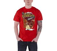Plastic Head Dead Kennedys Kill The Poor Men's T-Shirt Red Medium