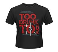 Plastic Head Dead Kennedys Too Drunk to Fuck Men's T-Shirt Black Large