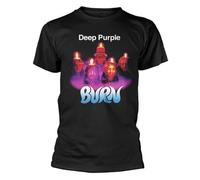 Plastic Head Deep Purple Burn Band Logo T Shirt XXXL