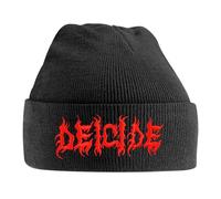 Plastic Head Beanie Hat – Deicide 'Logo' – Black