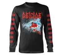 Plastic Head Deicide 'Once Upon The Cross' (Black) Long Sleeve Shirt (small)