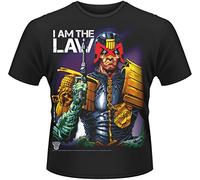 Plastic Head Judge Dredd I Am The Law Men's T-Shirt Black Large