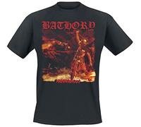 Plastic Head Men's Bathory - Hammerheart T-Shirt Black PH5419L Large