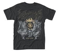 Plastic Head Men's Behemoth Messe Noire T-Shirt, Black, X-Large