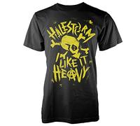 Plastic Head Men's Halestorm Punk Skull T-Shirt, Black, X-Large