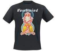 Plastic Head Men's Hawkwind - Space Ritual T-Shirt Black PH5300XL X-Large