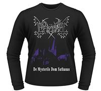 Plastic Head Men's Mayhem - De Mysteriis Dom Sathanas Shirt Black PH1086 X-Large