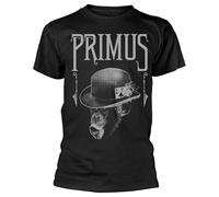 Plastic Head Primus 'Monkey' Black T-Shirt (UK, Alpha, M, Regular, Regular, Black)
