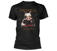 Plastic Head Primus 'Pork Soda' Black T-Shirt (UK, Alpha, XL, Regular, Regular, Black)