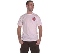 Plastic Head Red Hot Chili Peppers 'Worn Asterisk' (White) T-Shirt (Small)