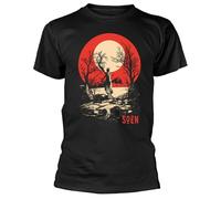 Plastic Head Soen 'Redmoon' Black T-Shirt (UK, Alpha, L, Regular, Regular, Black)