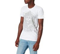 Plastic Head Sons of Anarchy Reaper Men's T-Shirt White X-Large