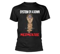 Plastic Head System of A Down Mezmerize T Shirt M Black