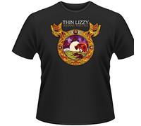 Plastic Head Thin Lizzy Johnny The Fox Men's T-Shirt Black Medium