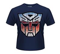 Plastic Head Transformers Autobot Shield Men's T-Shirt Blue X-Large