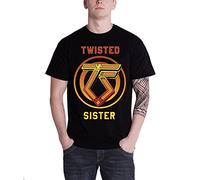 Plastic Head Twisted Sister You Can'T Stop Rock'N'Rol Men's T-Shirt Black X-Large