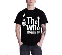 Plastic Head Who The Maximum R and B Men's T-Shirt Black Large