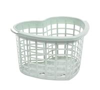 Plastic Heart Money Basket - Green