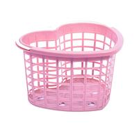 Plastic Heart Money Basket - Pink