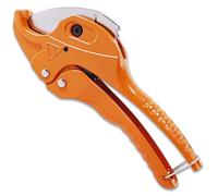 Plastic Heavy Duty Pipe Cutter, Ratchet Pipe Cutters with 32 mm Outside Diameter, PVC PPR Plastic Hoses and Plumbing Pipes for Electrician, Maintenance Workers
