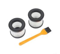 Plastic HEPA Filter Set for Karcher CVH 3 Cordless(2 PACK) | H13 grade filtration, 99.97% efficiency, captures fine dust, washable design, fits CVH 2 Plus