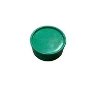 Plastic Herb Grinder 2 Part Shark Teeth Assorted Colours, 60mm 2 Piece Herb Grinders, Portable and Pocket Size, Smell Proof Airtight Stash Compartment (Green)