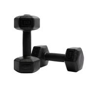 Plastic Hex Dumbbell Set Dumbbells Pair Anti Slip & Anti Roll Hexagonal Weight Lifting Bodybuilding Exercise Workout Strength Training Home or Commercial Gym 2kg, 5kg, 6kg, 8kg, 10kg