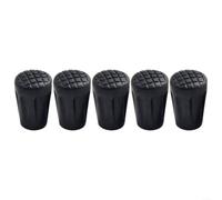 Plastic Hiking Pole Ferrules with Metal Washer 5pcs(Short)