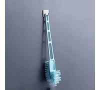 Plastic Hollow Toilet Brush, Brushes on Both Sides Can Effectively Clean All Dead Corners of the Bathroom (White Style) (White Style)