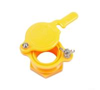 Plastic Honey Dispenser Spout In Vibrant Colors For Beekeepers Compatible With Various Honey Buckets Jars Efficient Mess Free Pouring Tool(Yellow)