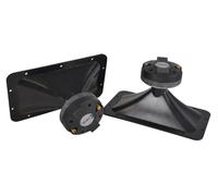 Plastic Horn Flares Metal Thread with 80w Compression Driver 300 x 160mm -2 Pack