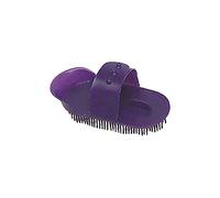 Lincoln Plastic Curry Comb - Purple - Large
